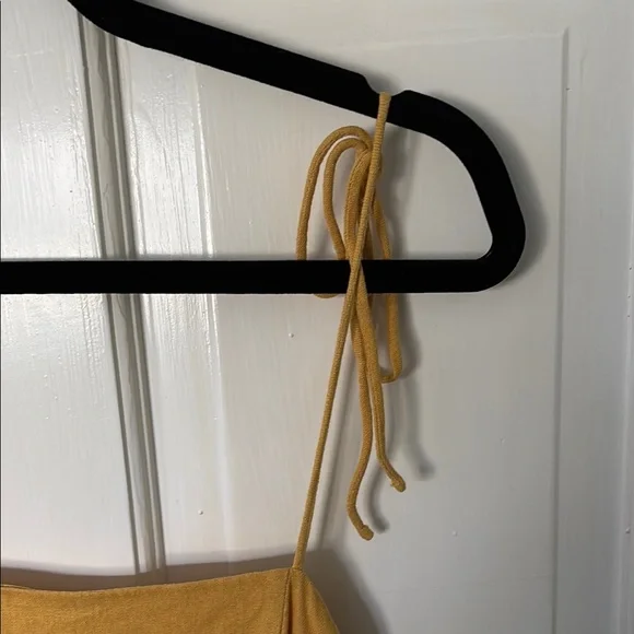 NWT Old Navy Mustard Yellow Dress - Picture 3 of 8